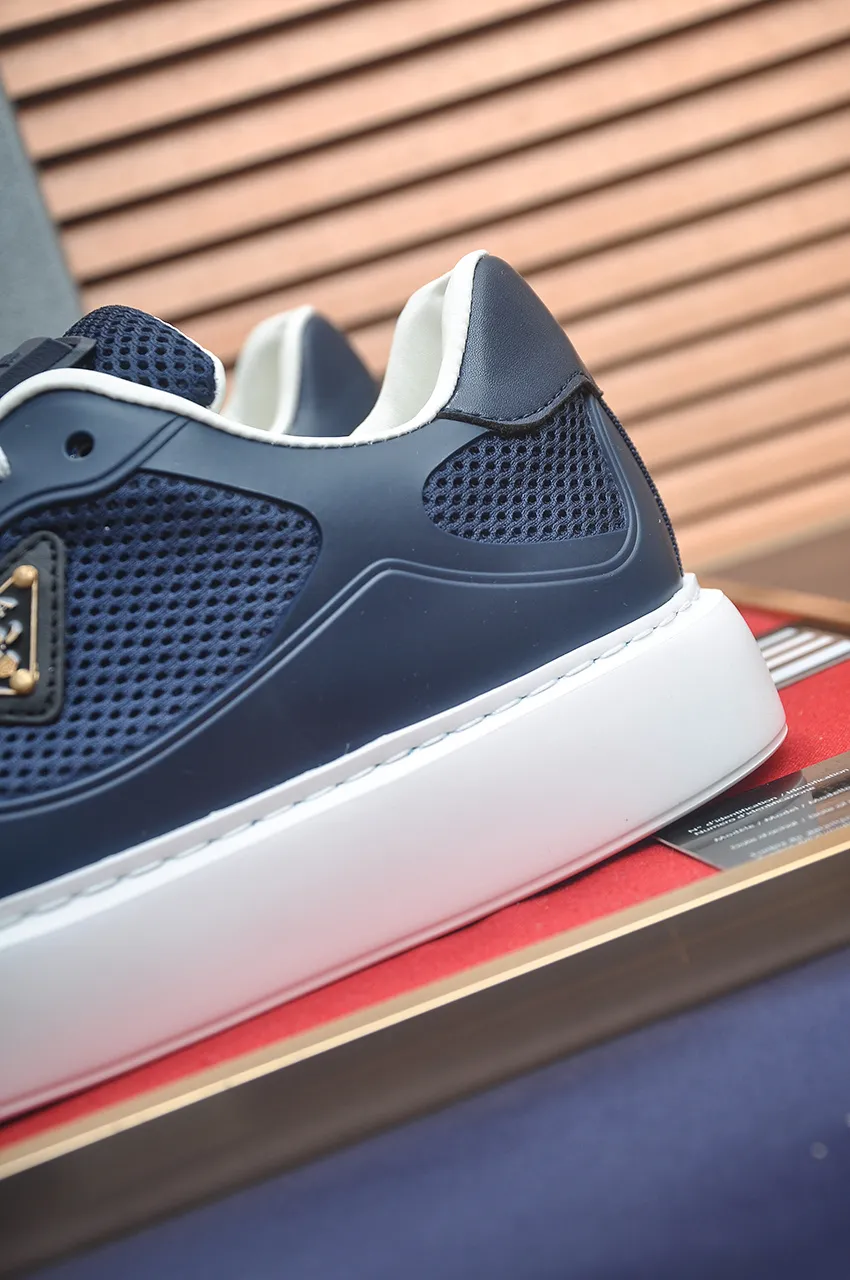 Men's shoes 💰580💶【PRADA】Top original, new season, high quality original goods, top imported calfskin with original imported glue, imported cowhide inside with original cowhide feet, original outsole! Quality guaranteed! Code 38-45 (45 customized)